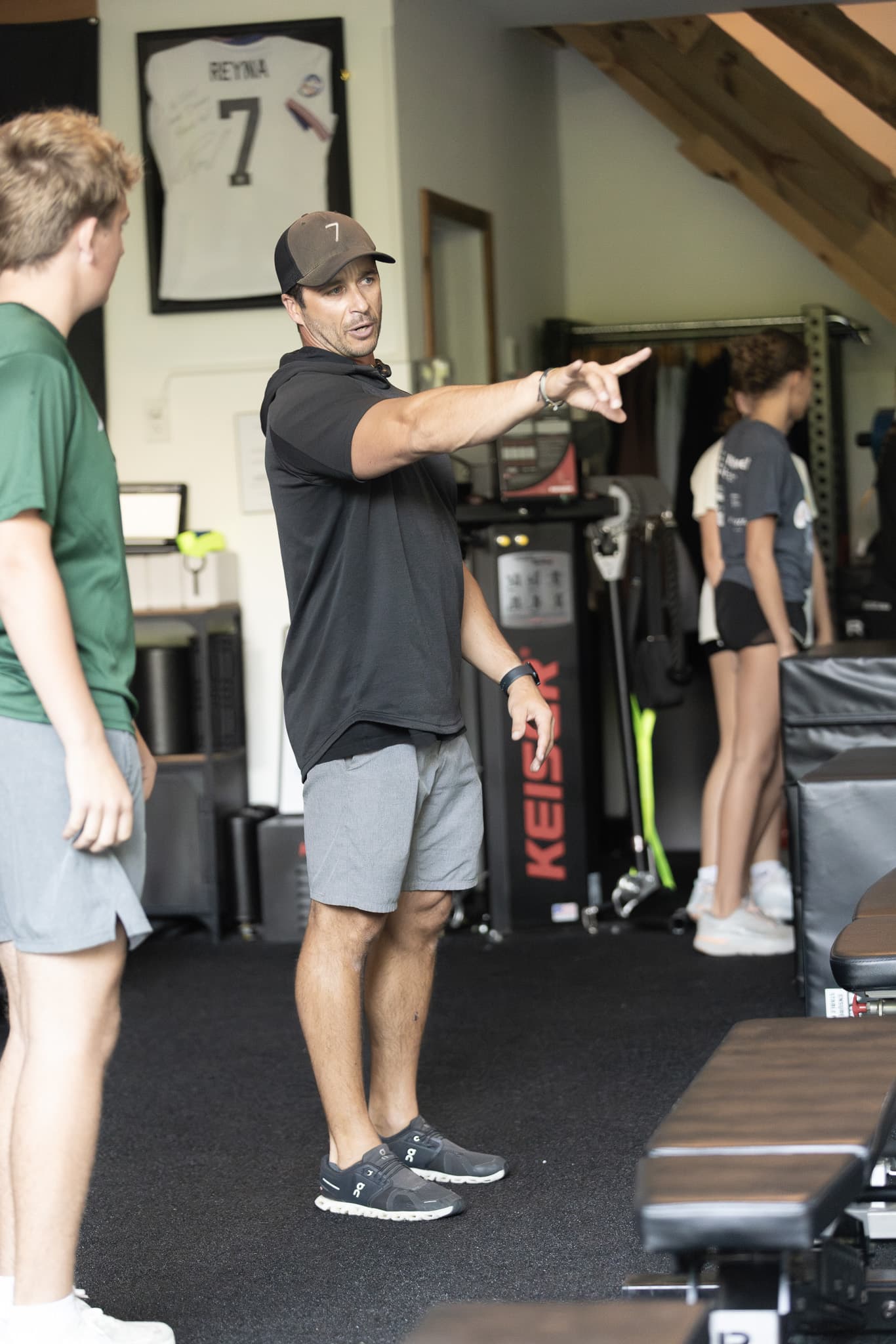 7 Fitness training floor